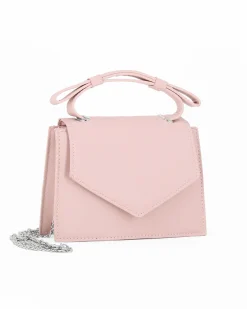 NARDINI - Clutch nude con patta