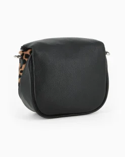 NARDINI - Marsupio leopardato da donna in VERA PELLE - MADE IN ITALY