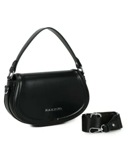 NARDINI - Minibag nera con patta e tracolla removibile