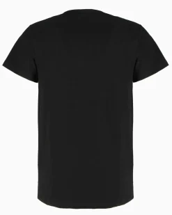 NASA - TSHIRT NERA DA UOMO LOGO NASA