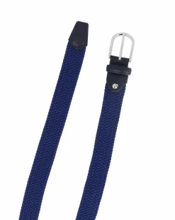 NAZARENO GABRIELLI - Cinta blu junior, intrecciata ed elasticizzata