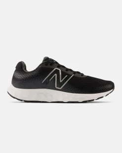 NEW BALANCE -  SCARPA DA RUNNING NERA CON DETTAGLI SILVER DA UOMO, M520LB8