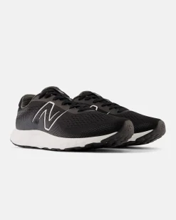 NEW BALANCE -  SCARPA DA RUNNING NERA CON DETTAGLI SILVER DA UOMO, M520LB8