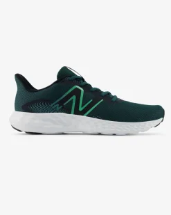 NEW BALANCE -  SCARPA DA RUNNING VERDE CON DETTAGLI NERI E VERDE FLUO DA UOMO, M4118PQ