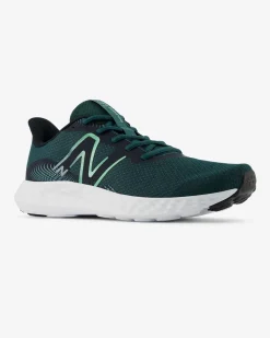 NEW BALANCE -  SCARPA DA RUNNING VERDE CON DETTAGLI NERI E VERDE FLUO DA UOMO, M4118PQ