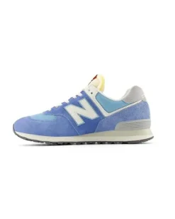NEW BALANCE 574 - SCARPA SNEAKERS UOMO CELESTE - U574RCA