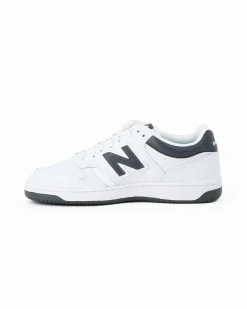 NEW BALANCE 480 - Sneaker da uomo bianca e grigia - BB480LWE