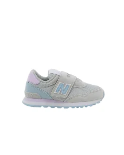 NEW BALANCE - SNEAKERS BIMBA GRIGIA, ROSA E CELESTE  LIFESTYLE SYN/MESH- DAL 28 AL 35 - PV515BD