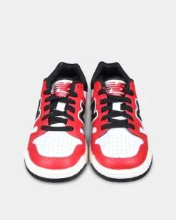 NEW BALANCE - SNEAKERS DA BAMBINO LIFESTYLE ROSSA E NERA, NUMERATA 28/35 - PSB480TT
