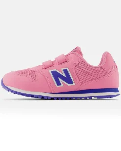 NEW BALANCE - SNEAKERS JUNIOR ROSA  LIFESTYLE SYN.LTHR/TEX - DAL 28 AL 35 - PV500PM1