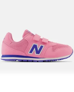NEW BALANCE - SNEAKERS JUNIOR ROSA  LIFESTYLE SYN.LTHR/TEX - DAL 28 AL 35 - PV500PM1