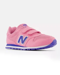 NEW BALANCE - SNEAKERS JUNIOR ROSA  LIFESTYLE SYN.LTHR/TEX - DAL 28 AL 35 - PV500PM1