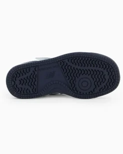NEW BALANCE -  SNEAKERS KIDS LIFESTYLE BIANCHE CON DETTAGLI BLU DAL 28 AL 35, P0806RV