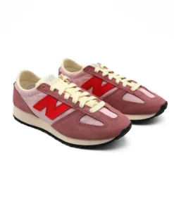 NEW BALANCE -  SNEAKERS LIFESTYLE ROSA SCURO CON DETTAGLI ROSA  E ROSSI DA DONNA, U4716SA