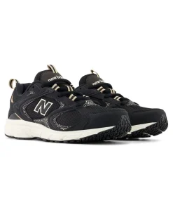 NEW BALANCE - SNEAKERS  LIFESTYLE NERE CON DETTAGLI ANIMAL DA DONNA, ML408AP
