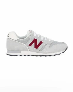 NEW BALANCE - SNEAKERS LIFESTYLE GRIGIE CON DETTAGLI ROSSI DA UOMO,  U3732LL