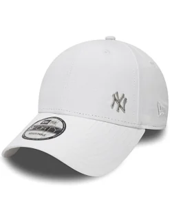 NEW ERA - Cappello regolabile bianco con logo metallizzato - 9FORTY