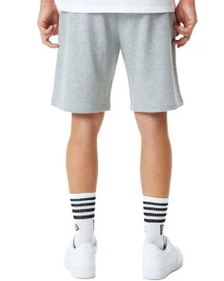 NEW ERA - Pantalone corto da uomo grigio con logo Lakers