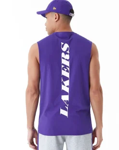 NEW ERA - SMANICATO NBA LOS ANGELES LAKERS DA UOMO, 60435473