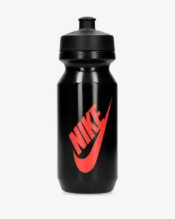 NIKE - Borraccia nera con logo rosso 650ml