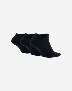 NIKE - CALZE FANTASMINO 3PPK VALUE NO SHOW BLK - SX2554/001