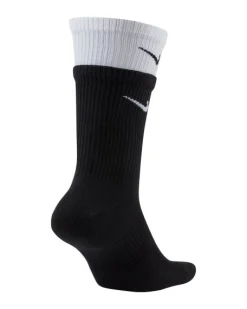 NIKE - Calzini neri e bianchi in tessuto traspirante
