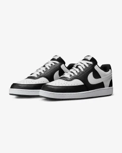 NIKE COURT VISION LO - Scarpa nera e bianca da uomo