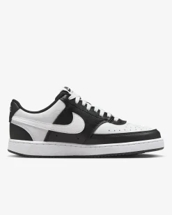 NIKE COURT VISION LOW - Scarpa bianca e nera  DH3158/003