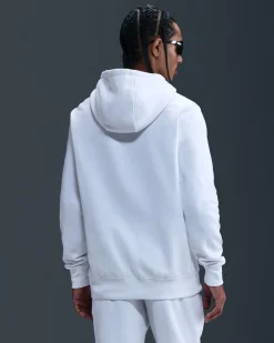 NIKE – FELPA UOMO CLUB BIANCA – FN3859/100