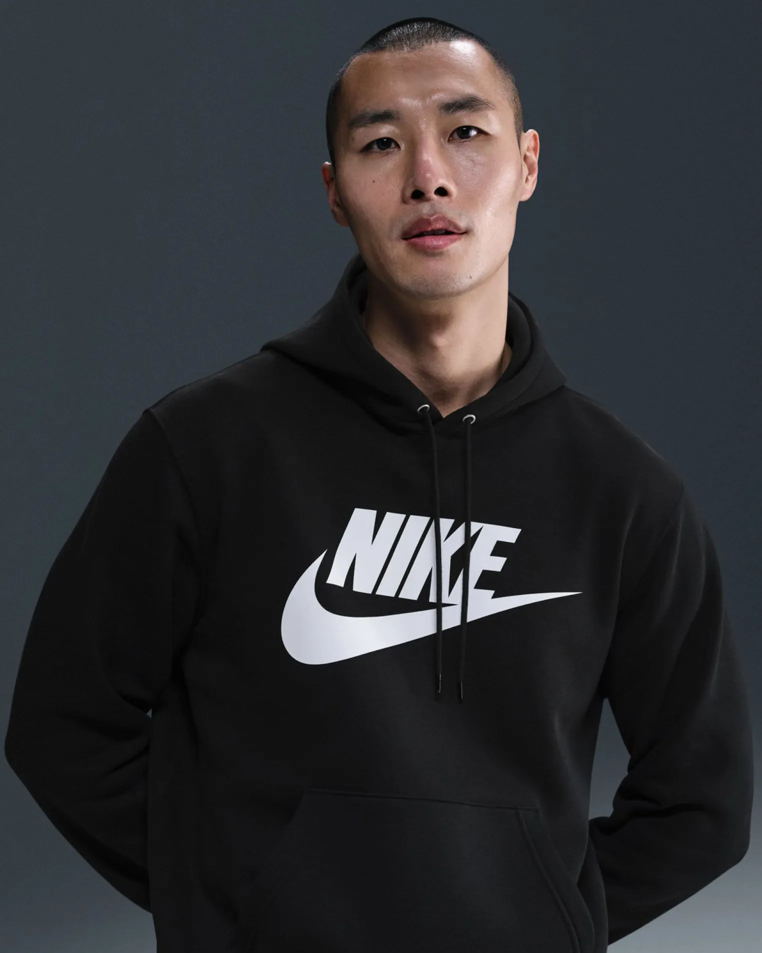 NIKE – FELPA UOMO CLUB FLEECE NERA – FN3868/010