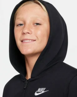 NIKE - JACKET C/CAPP.SPORTSWEAR CLUB BLACK - DD1698/010