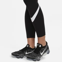 NIKE - LEGGINGS NSW ESSNTL GX MR LGGNG SWSH BLK