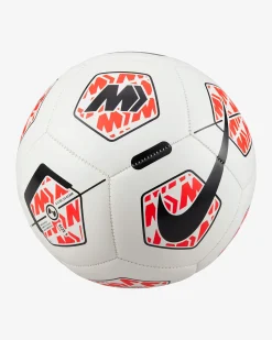 NIKE - Pallone bianco con dettagli neri e rossi - MERCURIAL