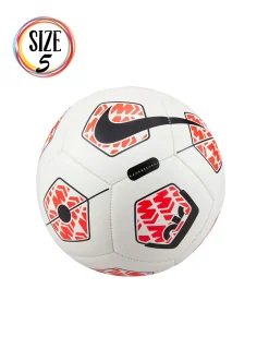 NIKE - Pallone bianco con dettagli neri e rossi - MERCURIAL