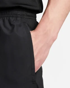 NIKE - Pantaloncini neri da uomo in tessuto traspirante