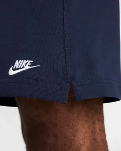 NIKE -  PANTALONCINO UOMO BLU SCURO CLUB KNIT, FQ4359-451