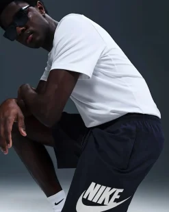 NIKE - PANTALONCINO UOMO CLUB BLU, FN3303-451