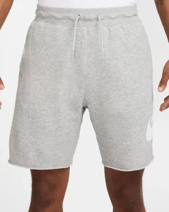 NIKE - PANTALONCINO UOMO GRIGIO CLUB,  FQ4950-063