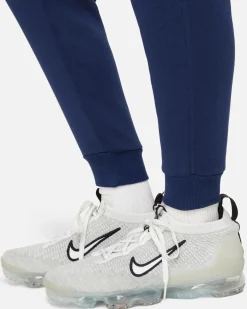 NIKE - Pantalone tuta da bambino blu con logo bianco