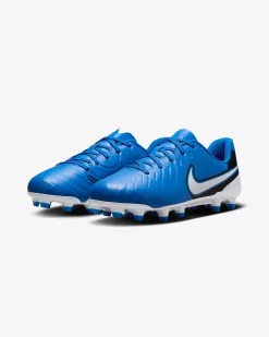 NIKE - SCARPA DA CALCIO BLU TIEMPO LEGEND 10 CLUB MG NUMERATA RAGAZZO DV4352