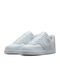 NIKE - SNEAKERS DONNA BIANCA E CELESTE NIKE COURT VISION LOW NEXT NATURE DH3158-004