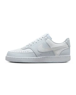 NIKE - SNEAKERS DONNA BIANCA E CELESTE NIKE COURT VISION LOW NEXT NATURE DH3158-004