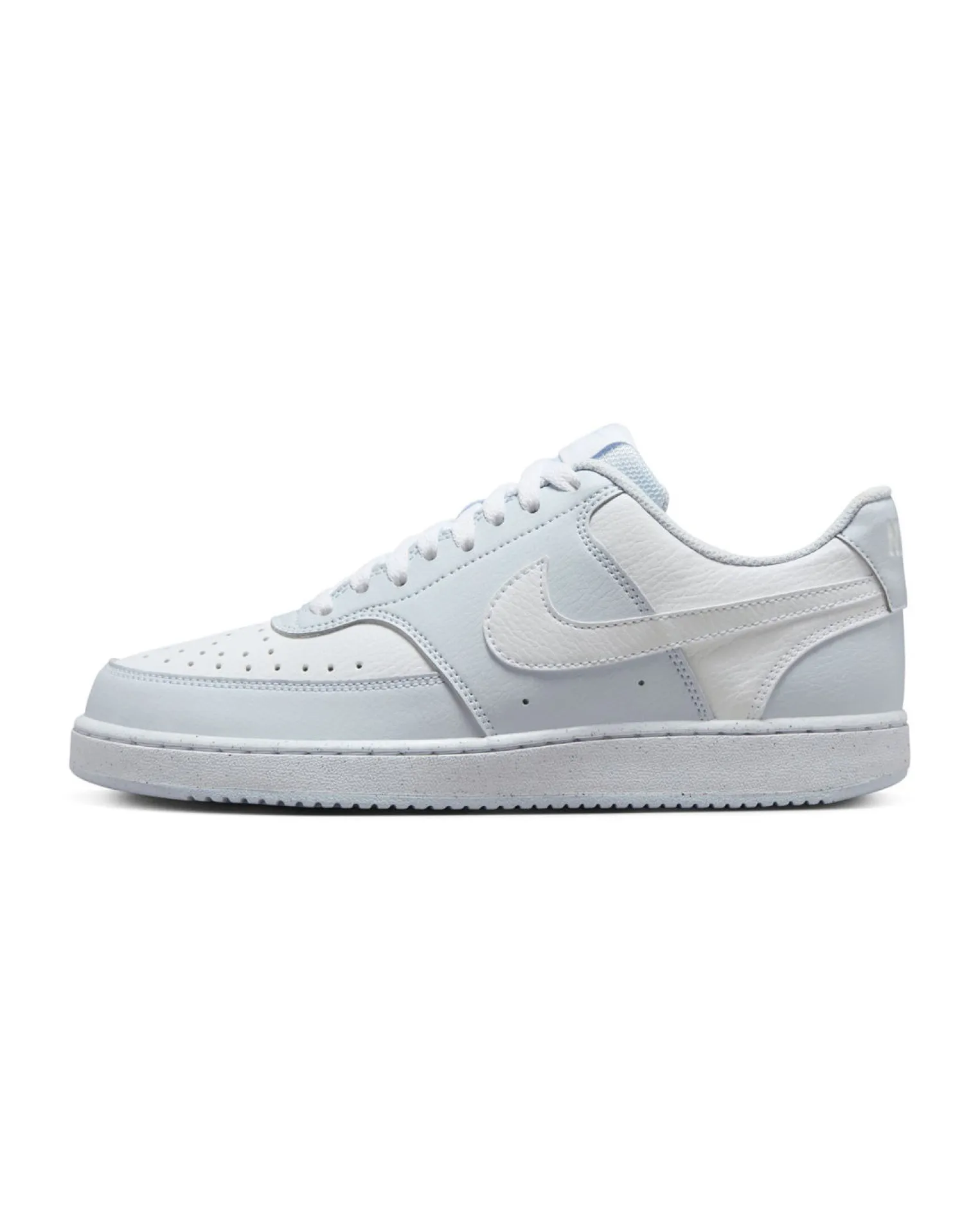 NIKE - SNEAKERS DONNA BIANCA E CELESTE NIKE COURT VISION LOW NEXT NATURE DH3158-004