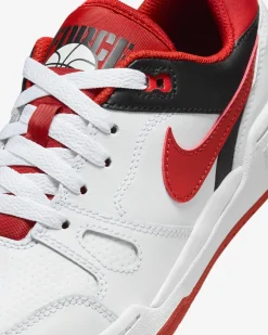 NIKE - SNEAKERS FULL FORCE BIANCA/ROSSA/NERA, NUMERATA 34/40 - FV5929/100