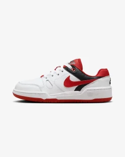 NIKE - SNEAKERS FULL FORCE BIANCA/ROSSA/NERA, NUMERATA 34/40 - FV5929/100