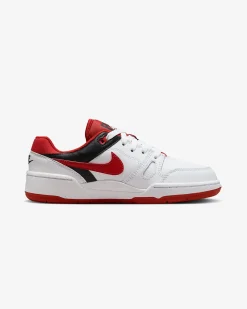 NIKE - SNEAKERS FULL FORCE BIANCA/ROSSA/NERA, NUMERATA 34/40 - FV5929/100