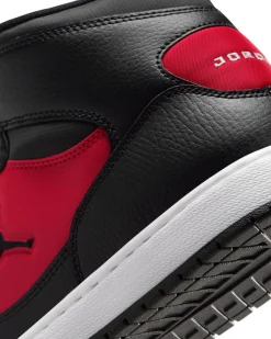 NIKE - SNEAKERS JORDAN ACCESS COURT MID NERE E ROSSE DA UOMO, IQ5685/006