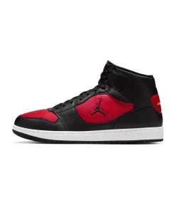 NIKE - SNEAKERS JORDAN ACCESS COURT MID NERE E ROSSE DA UOMO, IQ5685/006