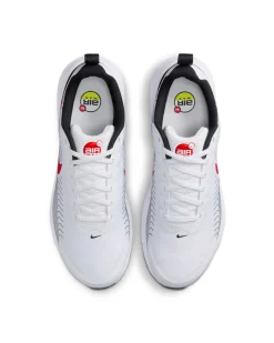 NIKE  -SNEAKERS UOMO BIANCHE, NERE E ROSSE AIR MAX NUAXIS,  FD4329-104