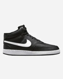 NIKE -  SNEAKERS UOMO NERA E BIANCA COURT VISION MID NEXT NATURE, DN3577-001
